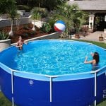 above-ground pool