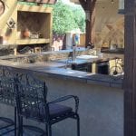 outdoor kitchens